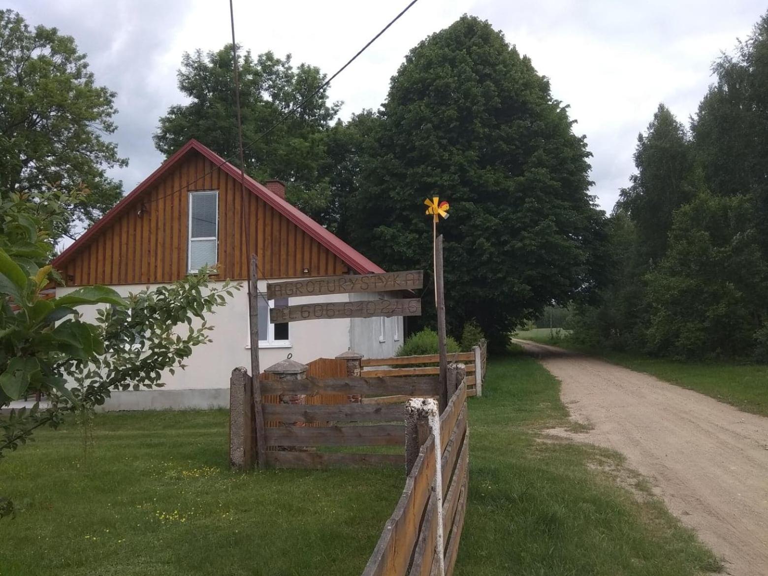 Agroturystyka Na Lubii Hotel Miastkowo Exterior foto